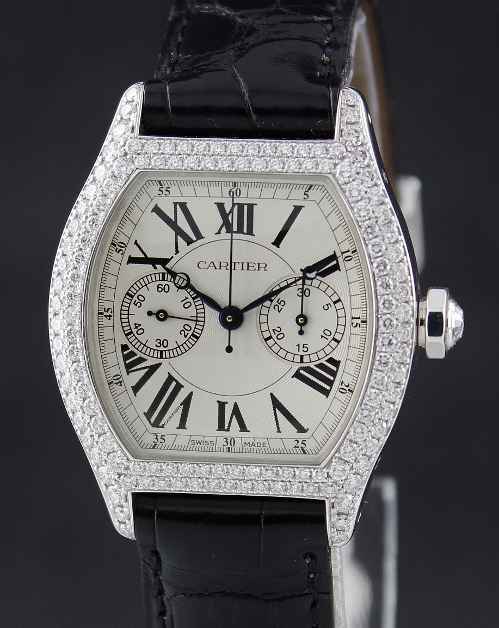 (image for) ORIGINAL CARTIER TORTUE SINGLE PUSH CHRONOGRAPH / 2396G